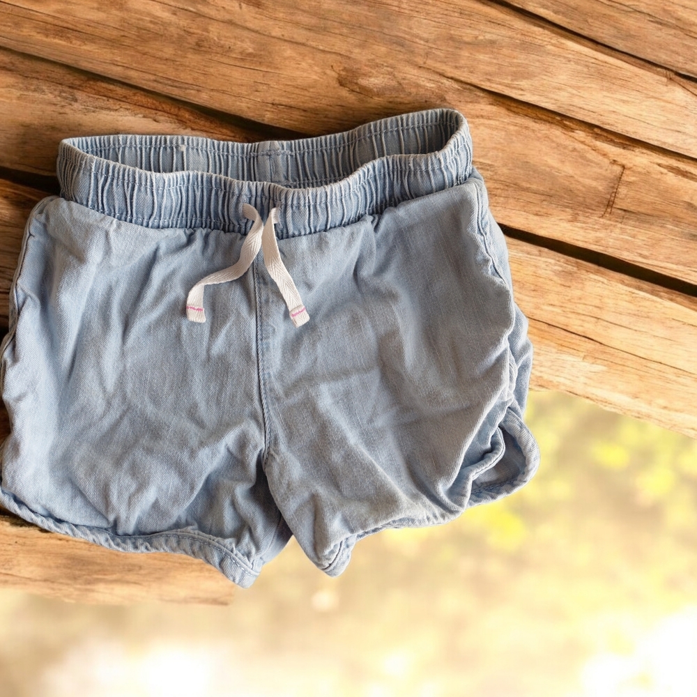 Cat & Jack Light Blue Athletic Shorts